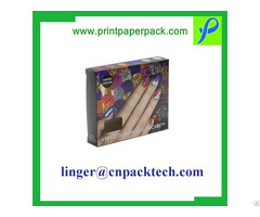 Custom Cardboard Packing Red Gift Paper Tucker Tongue Box