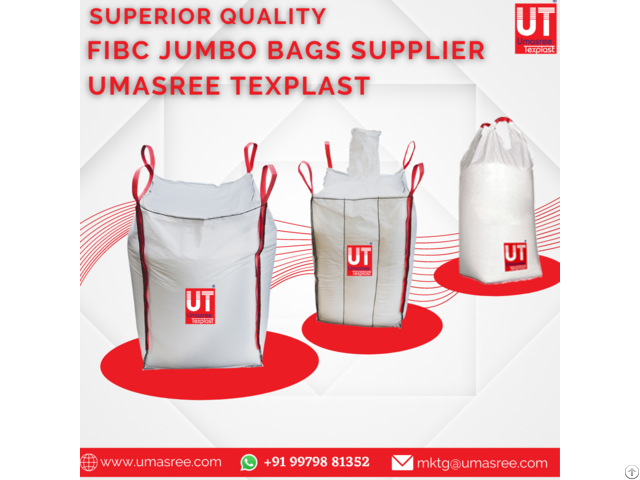 Superior Quality Fibc Jumbo Bags Supplier Umasree Texplast