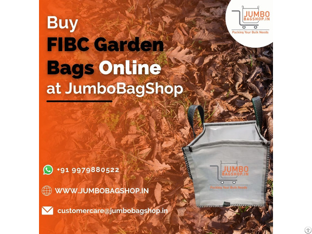 Buy Fibc Garden Bags Online At Jumbobagshop