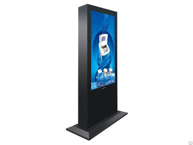 3243 49 55 65 70 75 86 Inch Lcd Outdoor Stand Up Advertising Information Kiosk