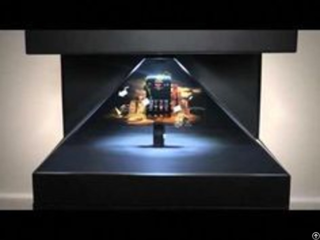 270 Degree 3d Pyramid Hologram Showcase