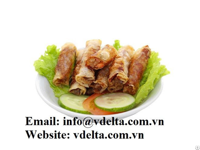 Hot Sale Delicious Frozen Spring Roll With Fresh Shrimp