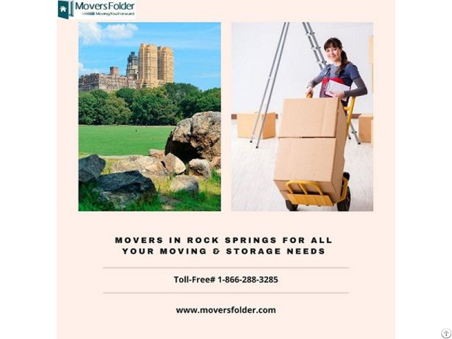 Movers In Rock Springs For All Your Moving And Storage Needs