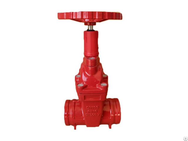 Cast Iron Pressure Groove End Gate Valve