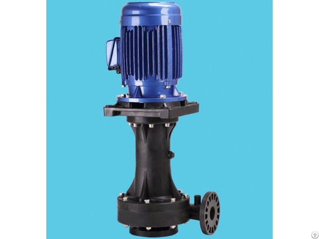 Idling Capable Vertical Chemical Plastic Pump