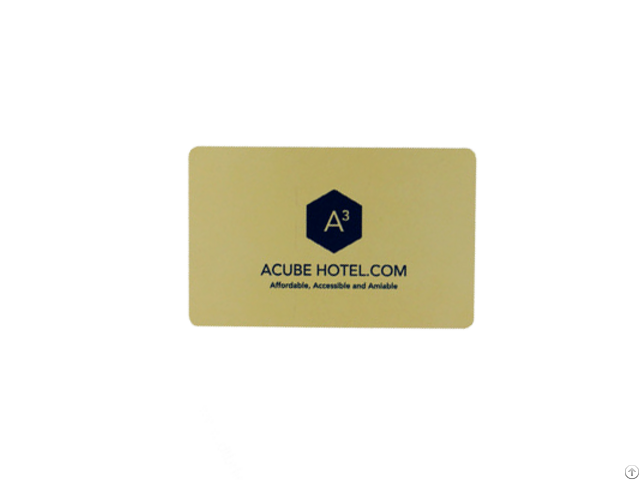 Gold Bottome Pvc Smart Card