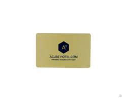 Gold Bottome Pvc Smart Card