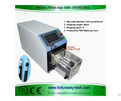 Rotary Coaxial Cable Stripping Machine