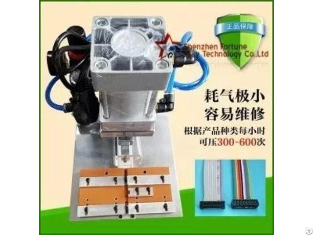Idc Connector Ribbon Cable Crimping Machine