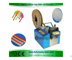 Automatic Silicone Transparent Tubing Roll To Sheet Cutting Machine