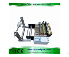 Electric Eye Roll To Sheet Cutting Machine For Smart Phone Membrane Label Barcode
