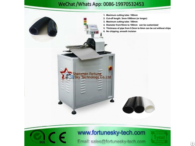 Fully Automatic Hdpe Pipe Cutting Machine