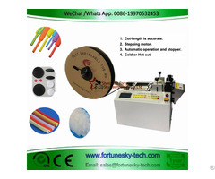 Fully Automatic Silicone Rubber Tube Roll To Sheet Cutting Machine