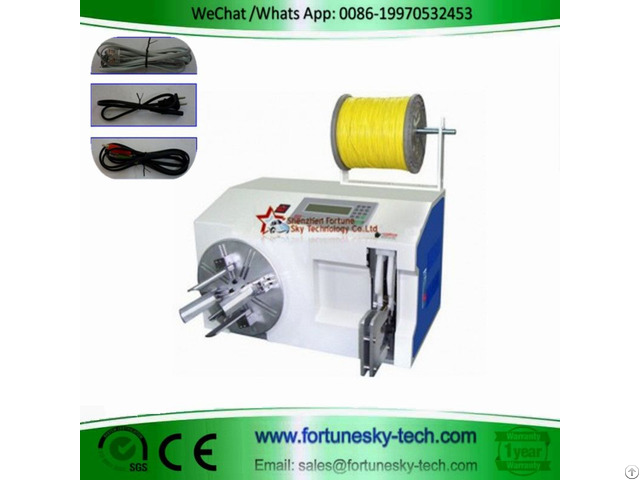Automatic Wire Cable Coiler Tyer Machine