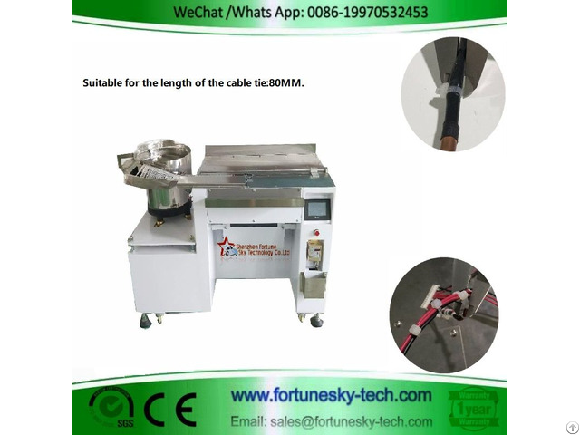 Fully Automatic Nylon Cable Ties Wire Tyer Machine