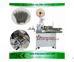 Fully Automatic Five Wires Stripping Crimp Twist Dip Soldering Machine