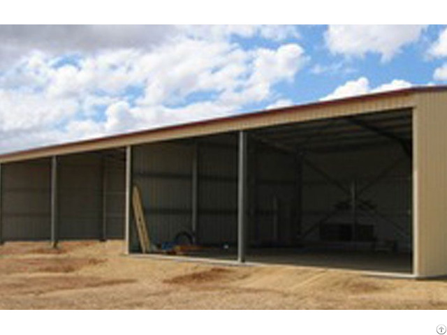 Agriculture And Industrial Portal Frame Style Structure Steel Sheds