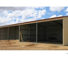 Agriculture And Industrial Portal Frame Style Structure Steel Sheds