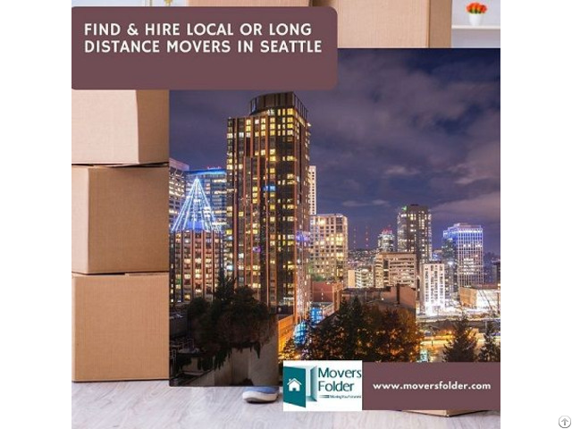 Find And Hire Local Or Long Distance Movers In Seattle