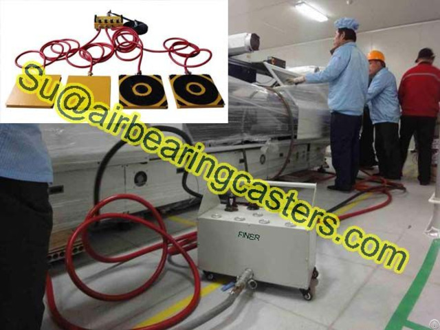 Air Bearing System And Machinery Moving Activities