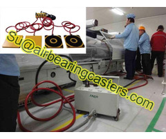 Air Bearing System And Machinery Moving Activities