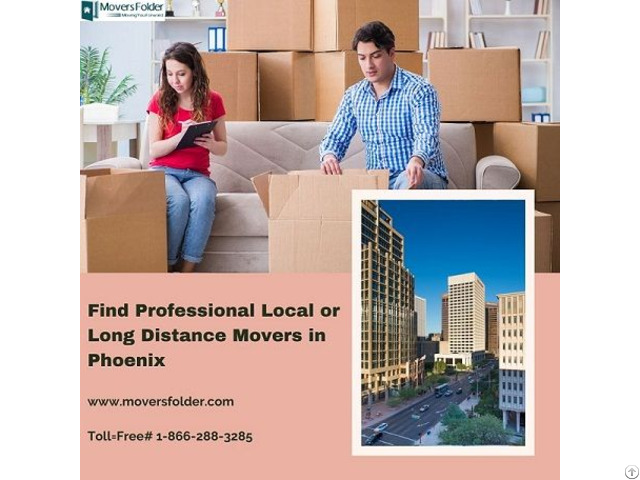 Find Professional Local Or Long Distance Movers In Phoenix