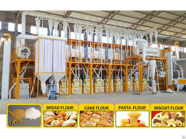 Compact Structure Flour Milling Plant