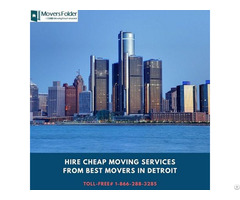 Hire Cheap Moving Services From Best Movers In Detroit