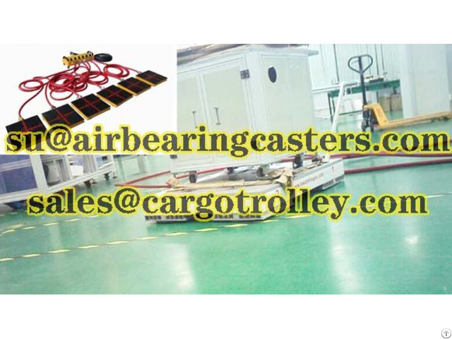 Air Bearing Castersis One Kind Of Heavy Load Handling