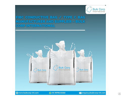 Fibc Conductive Type C Bag Manufacturer And Supplier Bulk Corp International