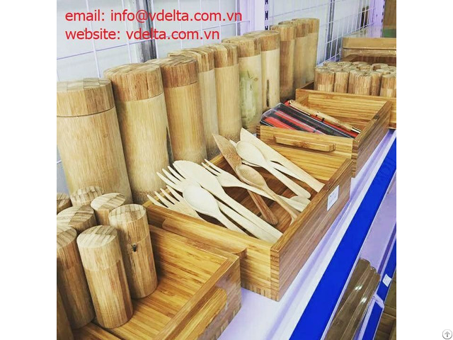 High Quality Bamboo Tea Box From Viet Nam