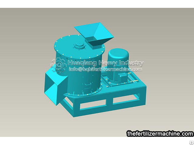 Half Wet Material Crusher Organic Fertilizer Grinder