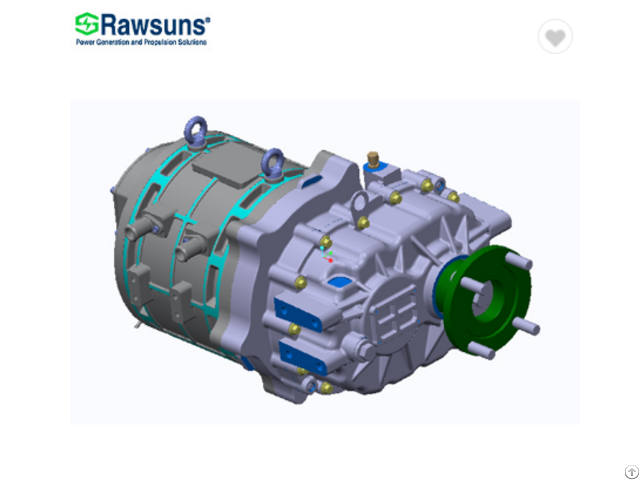 110kw 12000rpm Electric Motor Engine With Reducer Drivetrain