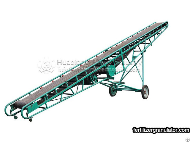 Mobile Belt Conveyor Machine For Fertilizer