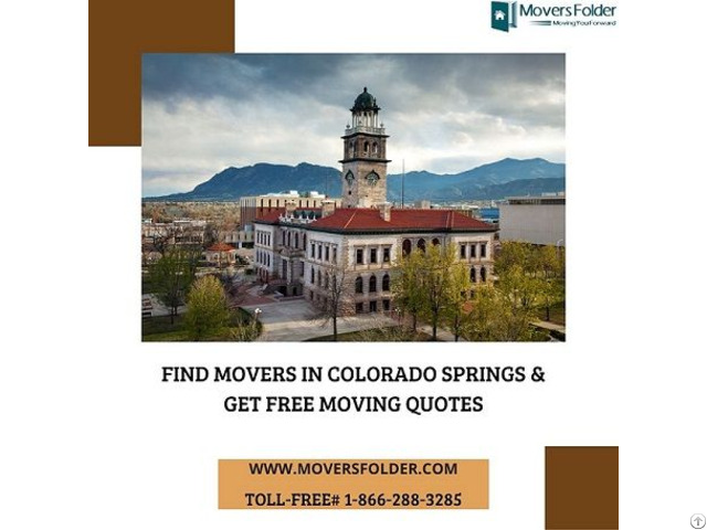 Find Movers In Colorado Springs And Get Free Moving Quotes