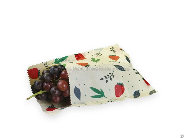 Beeswax Food Bag With Cover