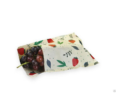 Beeswax Food Bag With Cover