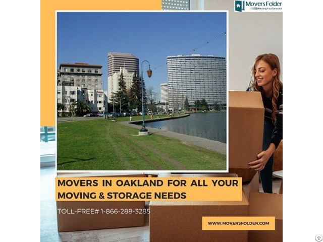 Movers In Oakland For All Your Moving And Storage Needs