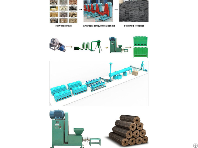 Applications Of Biomass Charcoal Briquette Machine