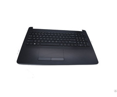 Laptop Palmrest With Us Layout Keyboard And Touchpad For Hp 15 Bs