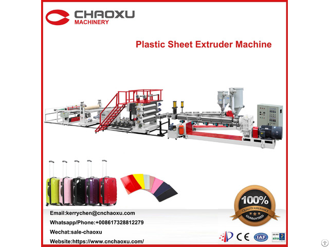 Abs Two Layers Plastic Sheet Plate Extruder Production Line Machine Smaller Type China