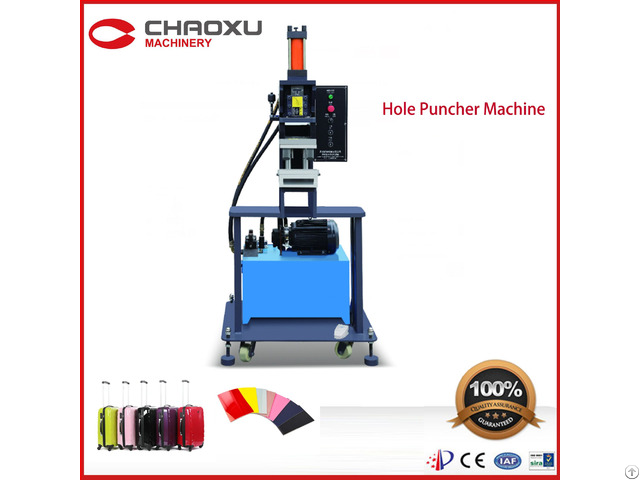 Chaoxu Plastic Luggage Hole Puncher Machine