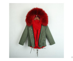 Korea Style Winter Short Kids Clothes Faux Fur Jacket