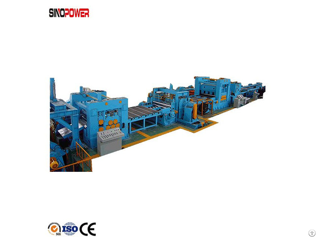 Cut To Length Line Manufacturer Coil Slitting Machine