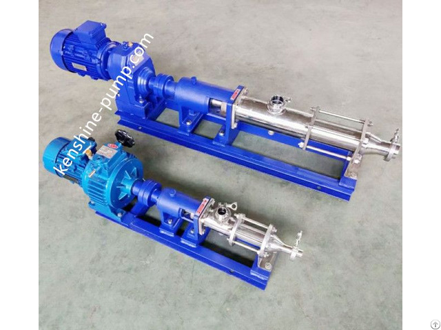 Fg Sanitary Single Screw Pump