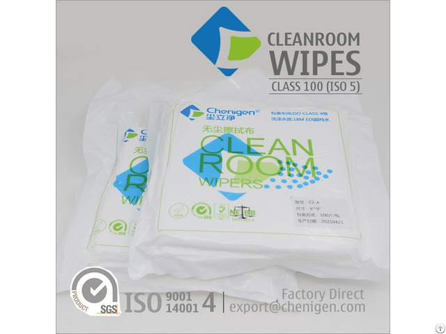 China Made Class 100 Iso 5 Lint Free Wipes Cleanroom Wipers