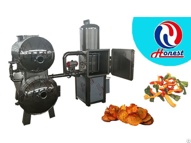 Fruits And Vegetable Savory Snacks Vacuum Fryer