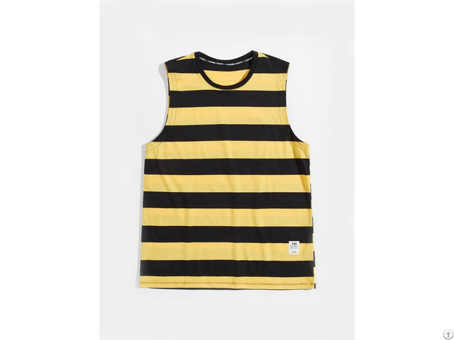 Summer Fashion Striped Wholesale Mens Vest