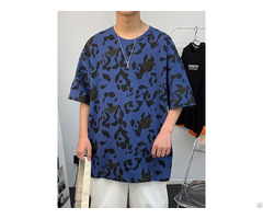 New Fashion Leopard Print Loose T Shirt Wholesale
