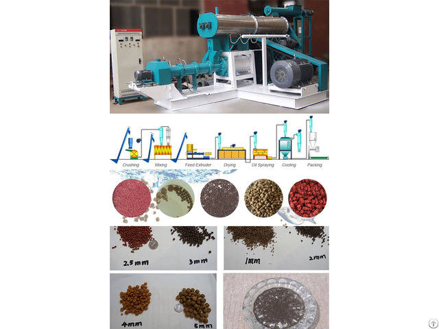 Feed Pellet Extruder Machine For Fish Food Making